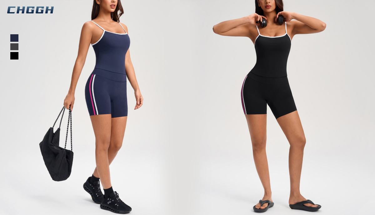 high-waisted training shorts