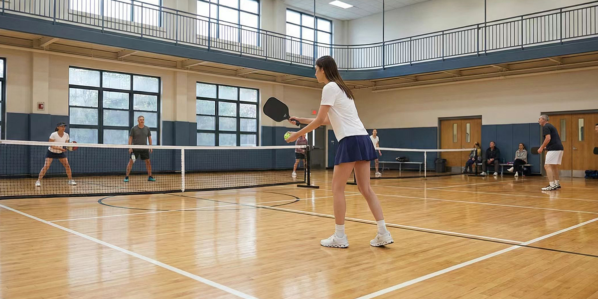  high-waisted athletic skirt